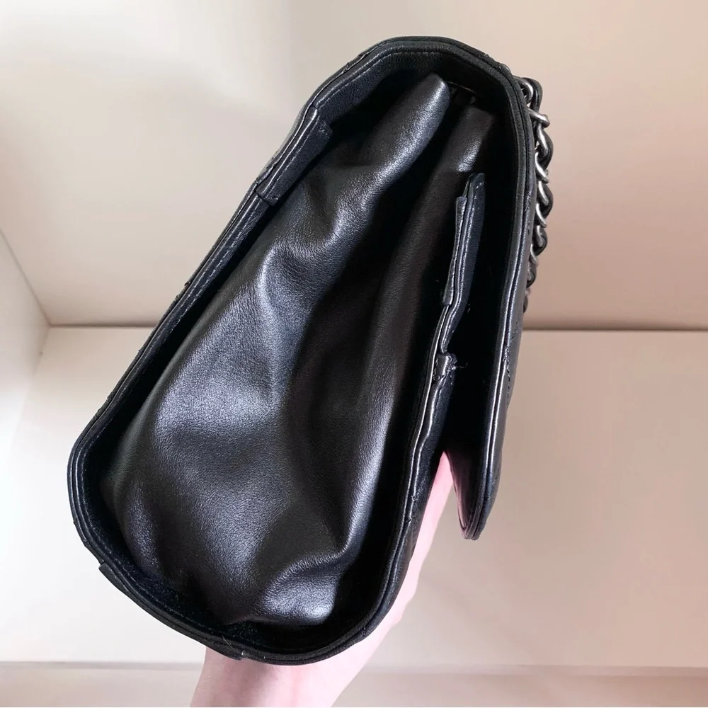 Chanel classic flap convertible tote bag